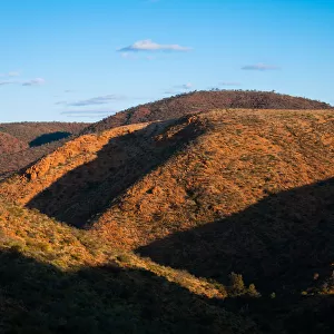 Light and shadows on the Gammon ranges Australia