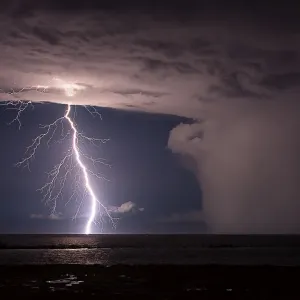 Lightning strike