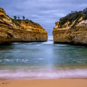 Lord Ard Gorge at Great ocean Road, Victoria Lord Ard Gorge at Great ocean Road, Victoria