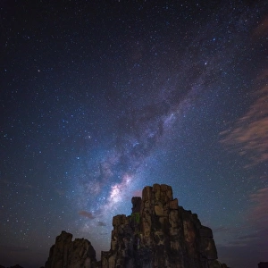 Lost in the dream. The Milky Way in Australia
