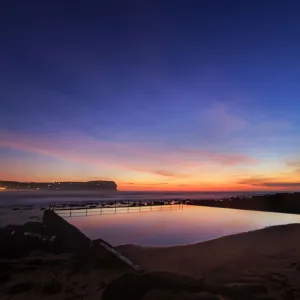 Macmasters Beach sunrise reflections