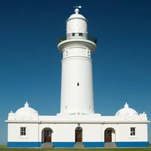 Print of The Macquarie Lighthouse, Vaucluse NSW 1883