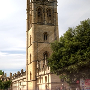 Magdalen college tower in Oxford