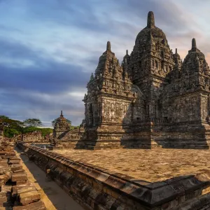 The Main Temple of Candi Sewu, North of Prambanan, Central Java, Indonesia