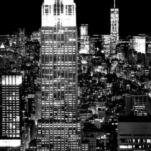 Manhattan After Dark Print