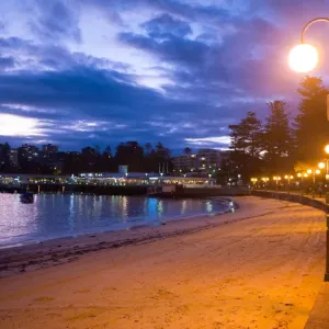 Manly Cove at Dusk Print Manly Cove at Dusk Print
