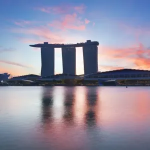 Marina bay sand sunrise
