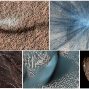 Mars Reconnaissance Orbiter Image Collage Mars Reconnaissance Orbiter Image Collage