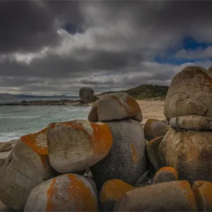 Marshall Bay Print: Castle Rock Landscape, Flinders Island Marshall Bay Print: Castle Rock Landscape, Flinders Island