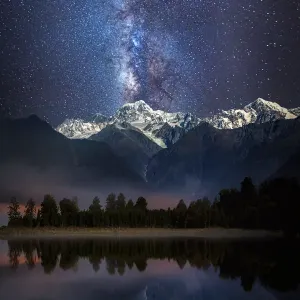 Matheson lake - NZ Matheson lake - NZ