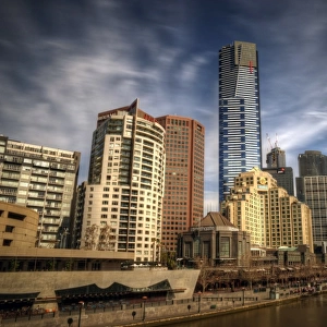 Melbourne city centre Eureka tower