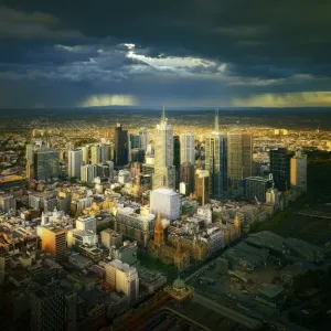 Melbourne City After Strom Melbourne City After Strom