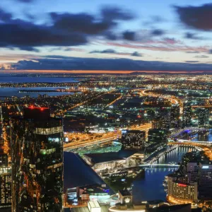 Melbourne Photographic Print Collection: Eureka Tower