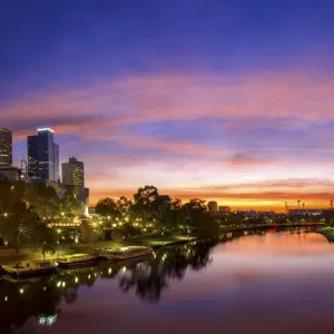 Melbourne Sunrise Print