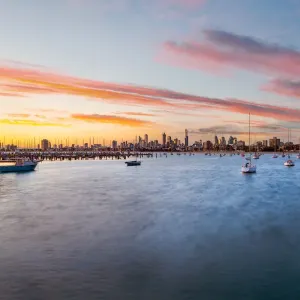 Melbourne sunset
