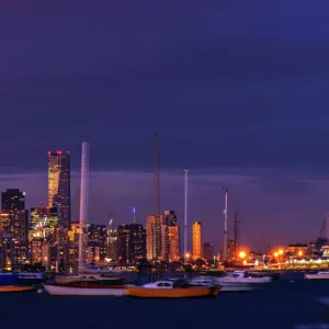 Melbourne Sunset from Williamstown