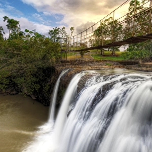 Mena Creek Falls Near Innisfail, Far North Queensland, Australia