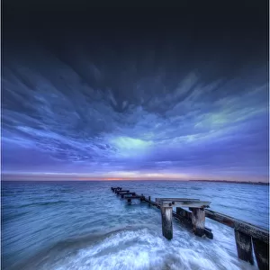 Mentone beach, Port Phillip bay, Victoria, Australia