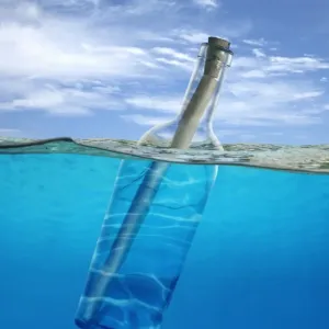 message in a bottle message in a bottle