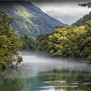 The Milford Track and Clinton River Valley in the South Island of New Zealand