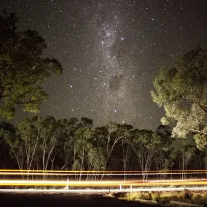 The Milky Way by the roadside