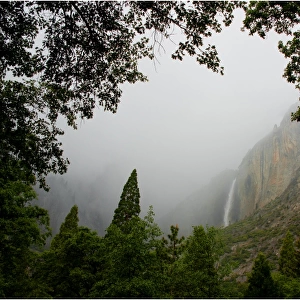Mist descending, Yosemite national park, California, USA