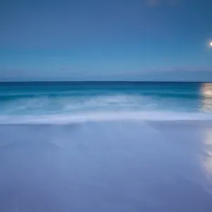 Full moon over Bay of Fires. Tasmania Full moon over Bay of Fires. Tasmania