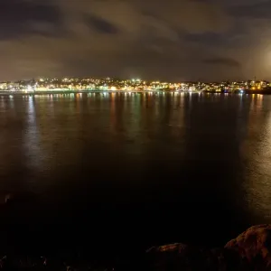 Moon rise over Bondi Moon rise over Bondi