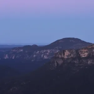 Moonrise over the Grose Valley