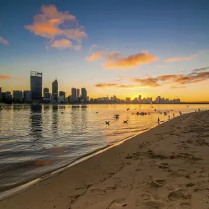 Morning View of Perth City Morning View of Perth City