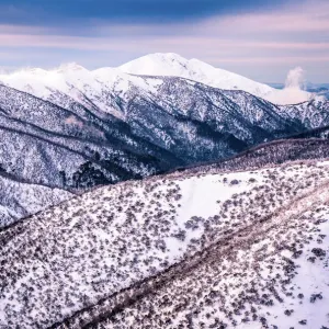 Mount Feathertop in Australian Alps, Victoria