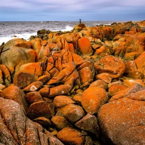 Mount William National Park at Bay of Fires, Tasmania Mount William National Park at Bay of Fires, Tasmania