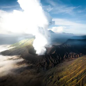 Mt Bromo Active Volcano Mt Bromo Active Volcano