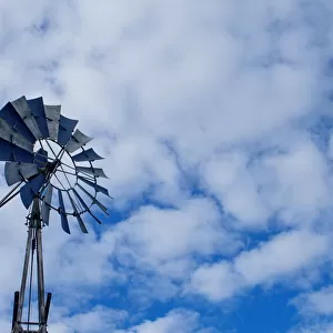 A Multi-Bladed Wind Powered Water Pump on a Farm in Australia