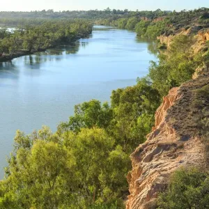 Murray River near Waikerie. Australia Murray River near Waikerie. Australia
