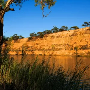 Murray River near Waikerie. Australia Murray River near Waikerie. Australia