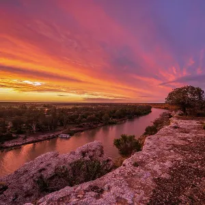 Murray River Sunset Murray River Sunset