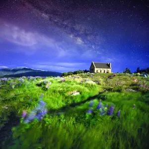 Myriad Stars Print at Lake Tekapo, South Island