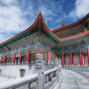 The National Theater at Chiang Kai-Shek Memorial The National Theater at Chiang Kai-Shek Memorial