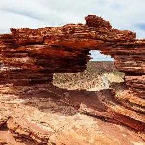 Kalbarri National Park Nature's Window Rock Formation Print Kalbarri National Park Nature's Window Rock Formation Print