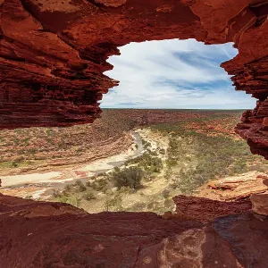 Natures Window Natural Rock Formation - Kalbarri National Park, Western Australia