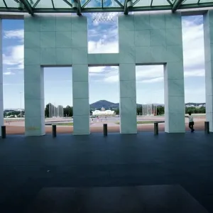 New Parliament House, Canberra, Australia New Parliament House, Canberra, Australia