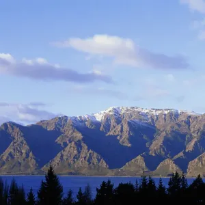 Winter Print of Lake Hawea and The Remarkables Mountain Range