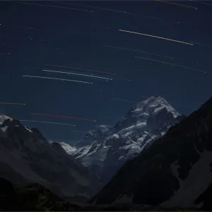 Night Skies, Mount cook national park, South Island of New Zealand Night Skies, Mount cook national park, South Island of New Zealand