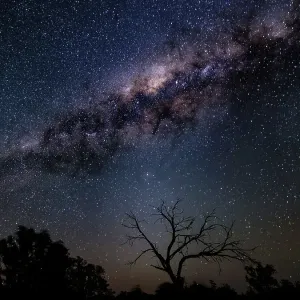 Night sky with milky way