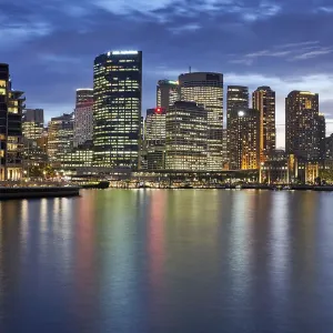 Offices and skyscrapers in downtown Sydney