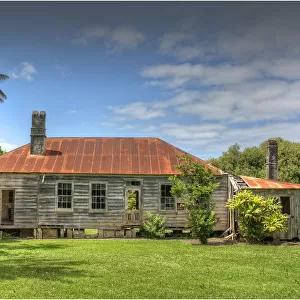 An old and abandoned Pitcairners homestead on Norfolk Island