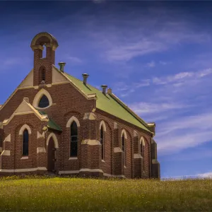 Old Brick Church, Benambra, near Omeo, High Country, Victoria, Australia