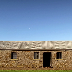 Old stone horse stables