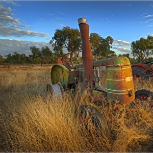 Old tractor, Comeroo, outback New South Wales, Australia